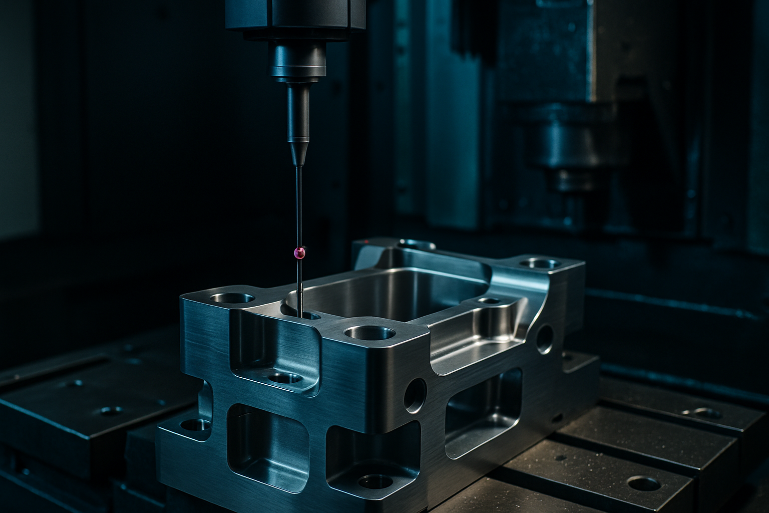 CMM Inspection For Machined Parts Ensures Precision Accuracy