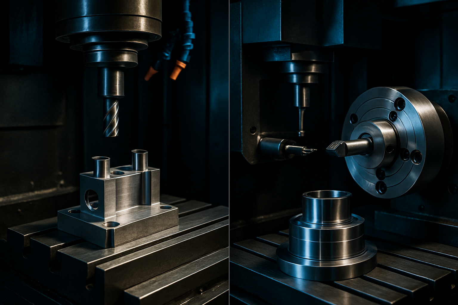 CNC Milling vs Turning Which Process Is Best For Your Part Manufacturing Needs
